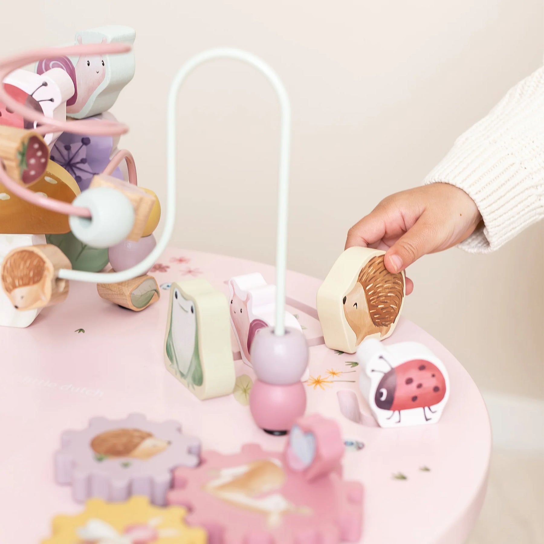 Little Dutch Puuhapöytä/Aktiviteettipöytä Fairy Garden