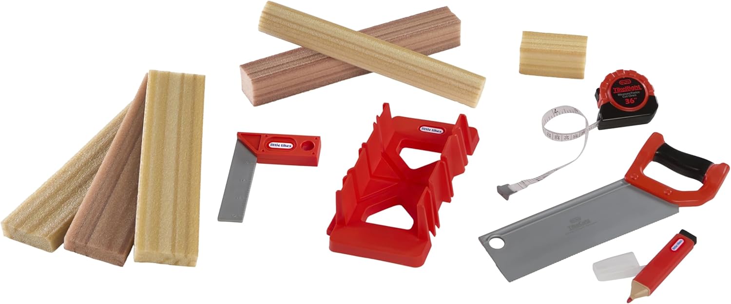 Little Tikes Työkalut Creative Construction Mittaus ja Sahaussetti