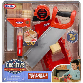 Little Tikes Työkalut Creative Construction Mittaus ja Sahaussetti