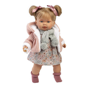 Llorens Alexandra 42cm Pehmeävartaloinen Nukke