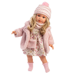 Llorens Lucia Vaalea 40cm Pehmeävartaloinen Nukke