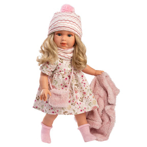 Llorens Lucia Vaalea 40cm Pehmeävartaloinen Nukke
