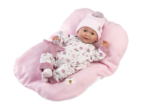Llorens Pehmeävartaloinen Nukke Heidi 42cm Liikkuvilla Luomilla