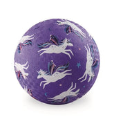 Luonnonkumipallo 18cm Yksisarviset Lila