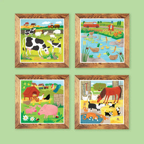 Magic Painting World Vedellä Värjättävät Kuvat- Farm