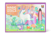 Magic Painting World Vedellä Värjättävät Kuvat- Yksisarviset ja Ystävät 