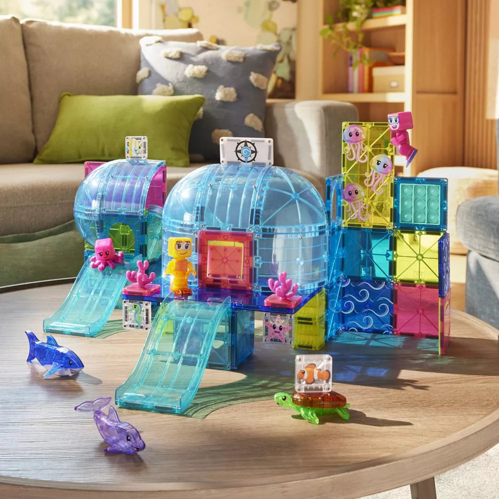 Magna-Tiles Magneettinen Rakennussarja 58 Osaa Undersea Adventure