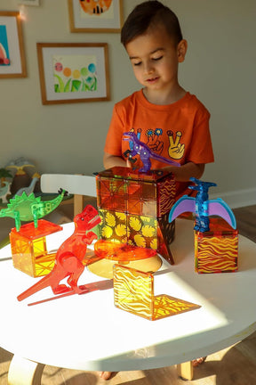 Magna-Tiles Magneettirakennussarja Dinoworld 40 Osaa