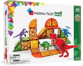 Magna-Tiles Magneettirakennussarja Dinoworld 40 Osaa