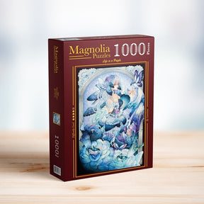 Magnolia Puzzles 1000 Palan Palapeli Midnight Blue Laverinne