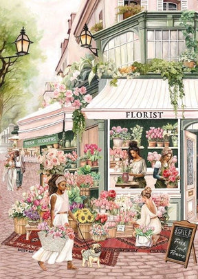 Magnolia Puzzles 1000 Palan Palapeli The Florist