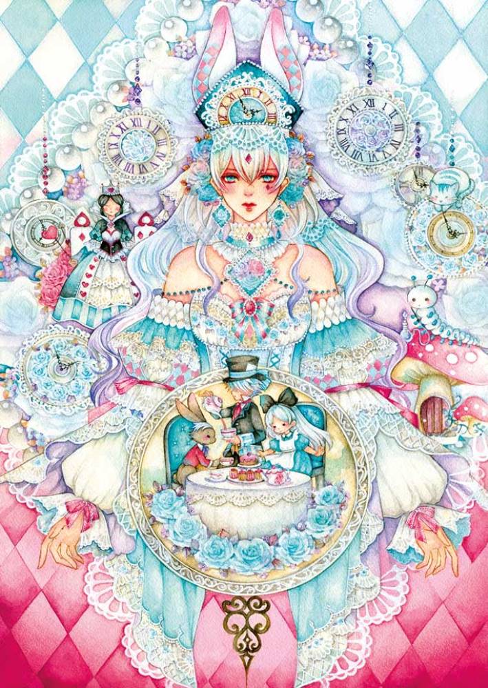 Magnolia Puzzles 1000 Palan Palapeli White Rabbit