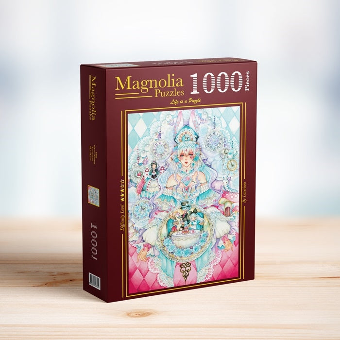 Magnolia Puzzles 1000 Palan Palapeli White Rabbit