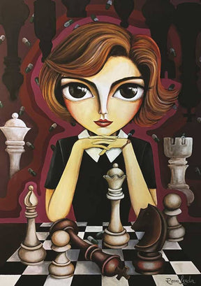 Magnolia Puzzles 1000 Palan Palapeli Womans Gambit