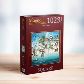Magnolia Puzzles 1023 Palan Palapeli Pier City