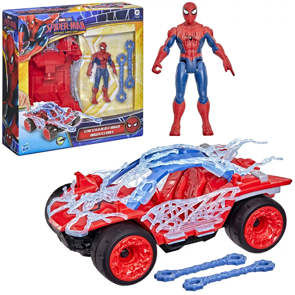 Marvel Spider-Man Web Blast Ajoneuvo ja Hahmo