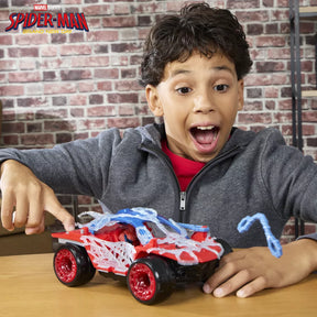 Marvel Spider-Man Web Blast Ajoneuvo ja Hahmo