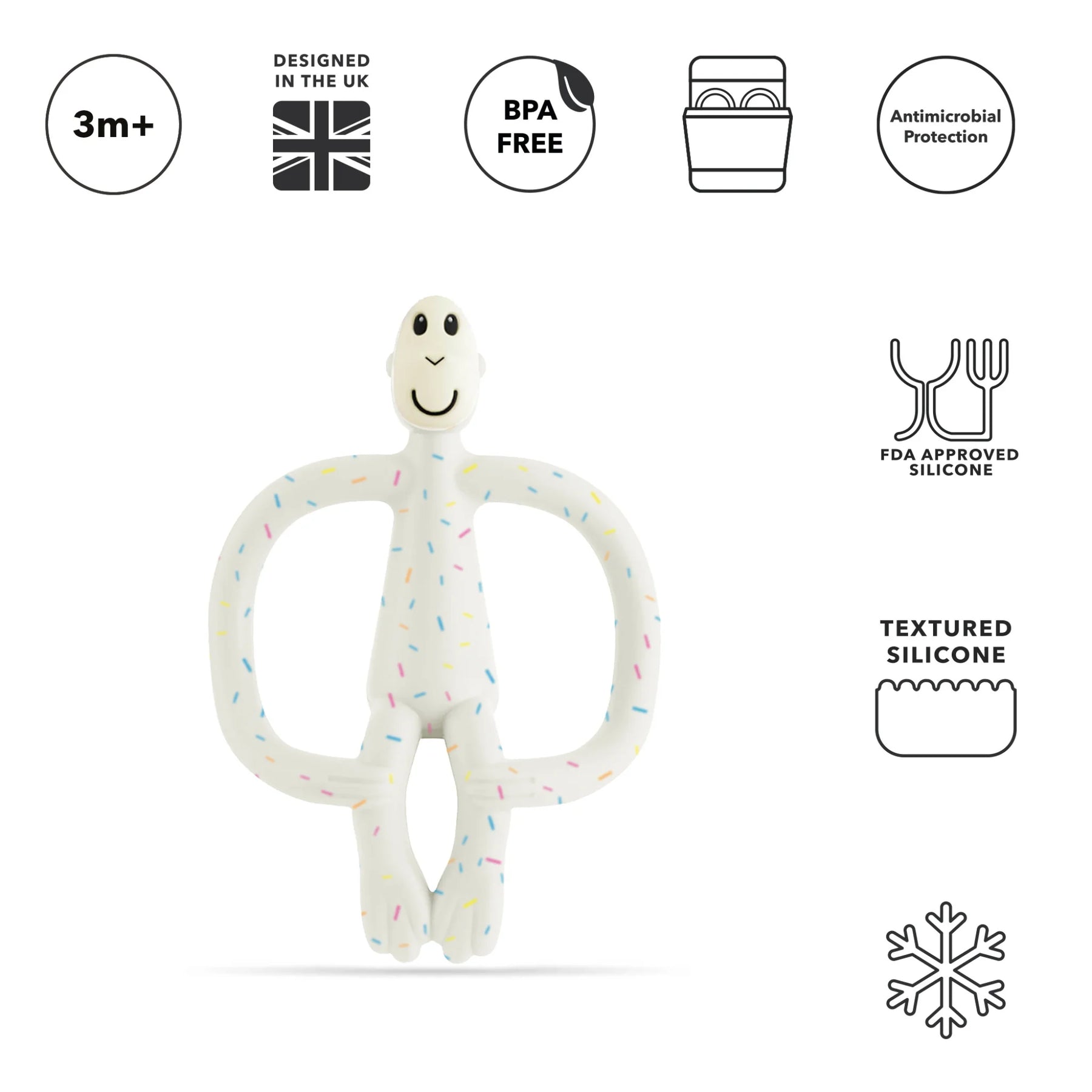 Matchstick Monkey Confetti Cream Purulelu