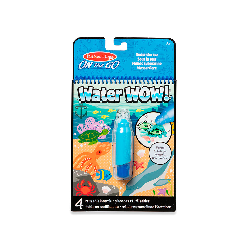 Melissa And Doug Water Wow! Vedellä värjättävät kuvat Meren Syvyyksissä