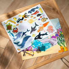 Melissa & Doug Elinympäristöt Tarrasetti/Tarratarina