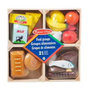Melissa & Doug Food Groups Puiset Ruoat
