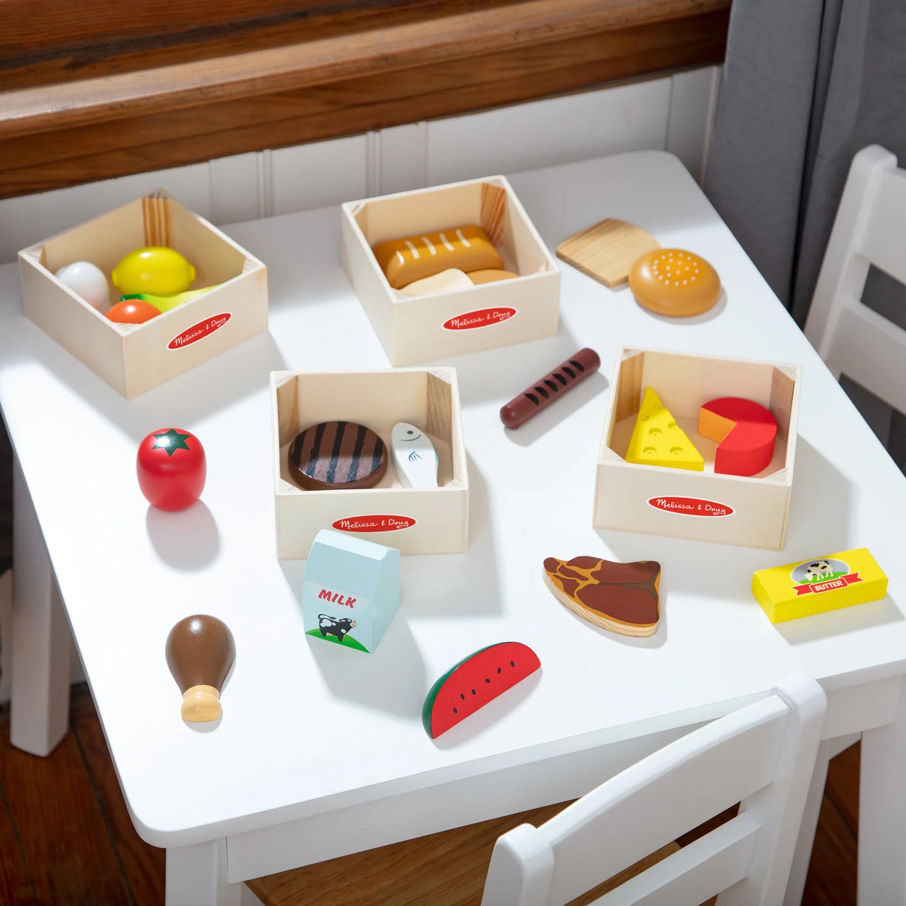 Melissa & Doug Food Groups Puiset Ruoat