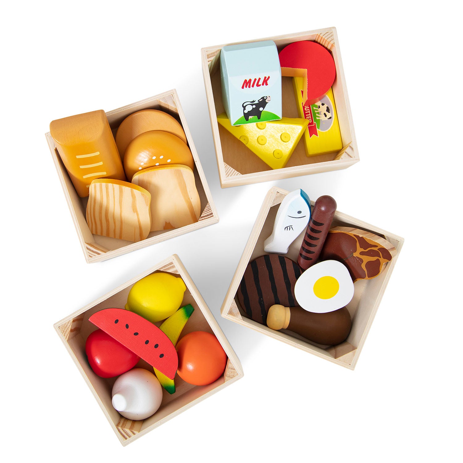 Melissa & Doug Food Groups Puiset Ruuat