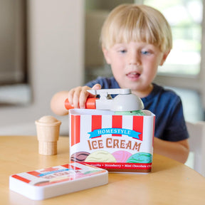 Melissa & Doug Scoop & Stack Ice Cream Jäätelö Leikkisetti