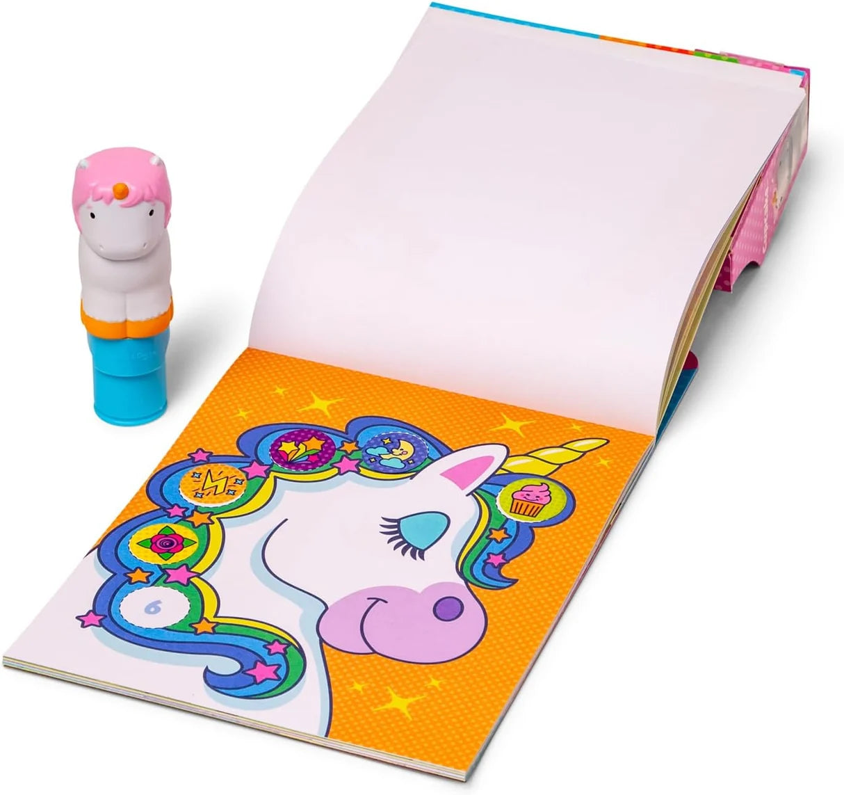 Melissa & Doug Sticker Wow Tarralehtiö/Askartelu Yksisarvinen