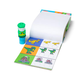 Melissa & Doug Sticker Wow! Tarralehtiö Dinosaurus