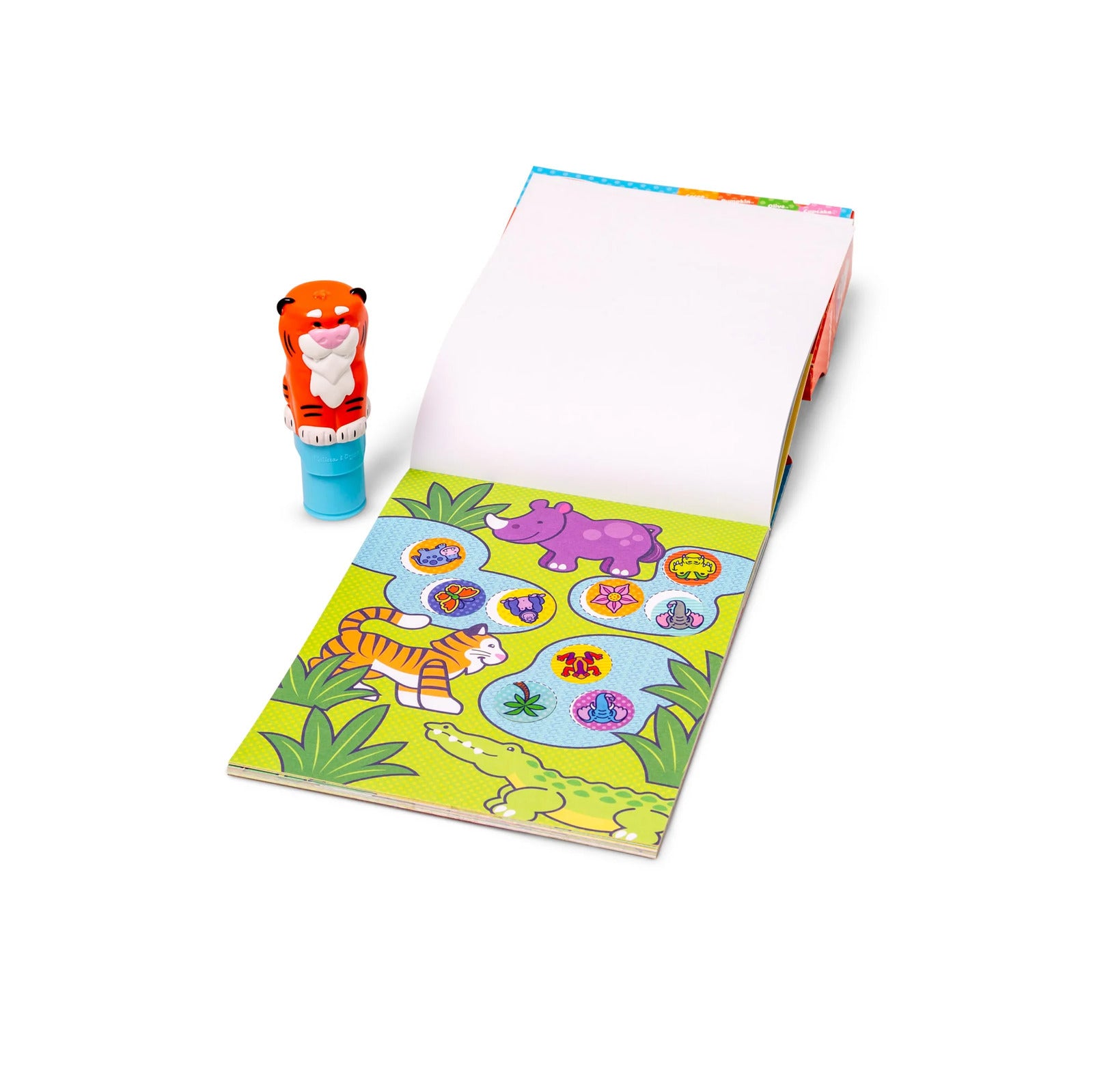 Melissa & Doug Sticker Wow Tarralehtiö Tiikeri