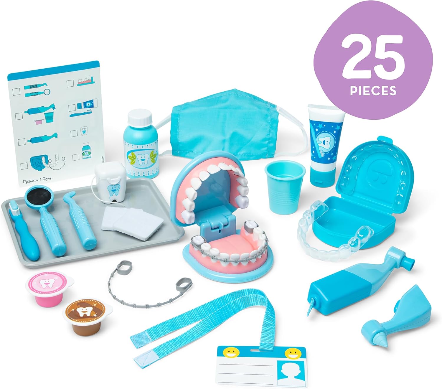 Melissa & Doug Super Smile Hammaslääkäri Leikkisetti