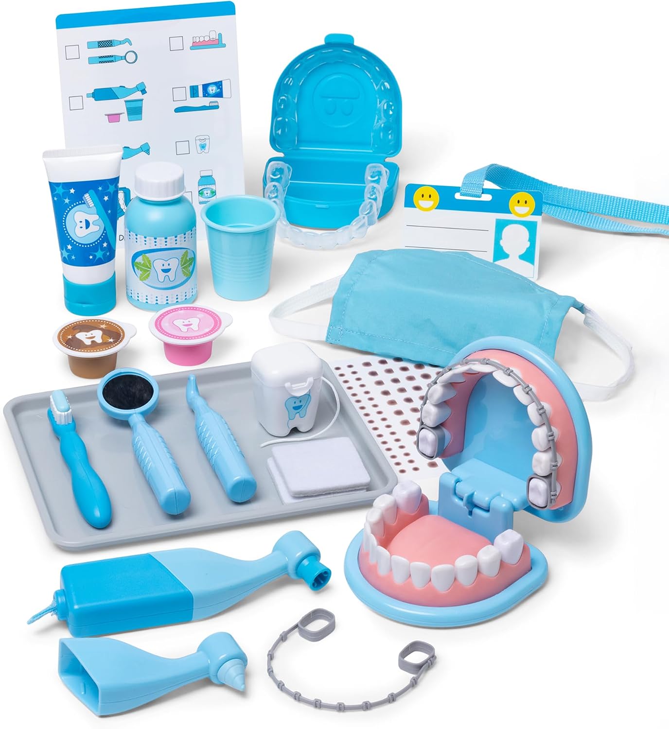  bMelissa & Doug Super Smile Hammaslääkäri Leikkisetti