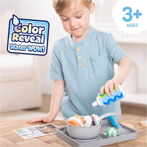 Melissa & Doug Water & Wow Simmer & Stir Hella Taikamaalaus Leikkisetti