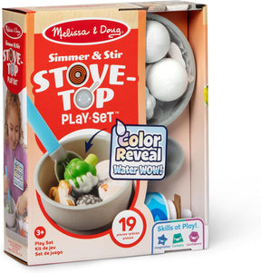 Melissa & Doug Water & Wow Simmer & Stir Hella Taikamaalaus Leikkisetti