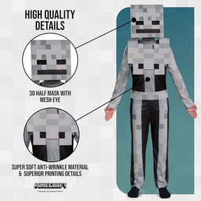Minecraft Skeleton Naamiaisasu 7-8v