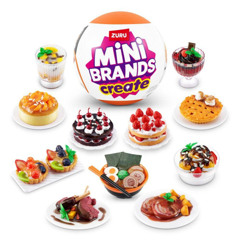 Mini Brands Master Chef Yllätyspallo - Tee oma ruoka annoksesi 
