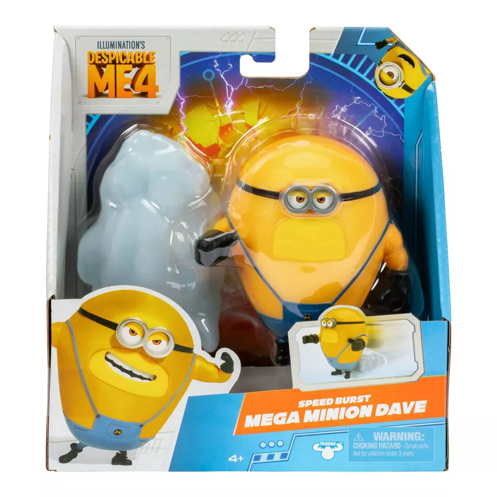 Minions Despicable Me 4 Speed Burst Mega Minion Dave