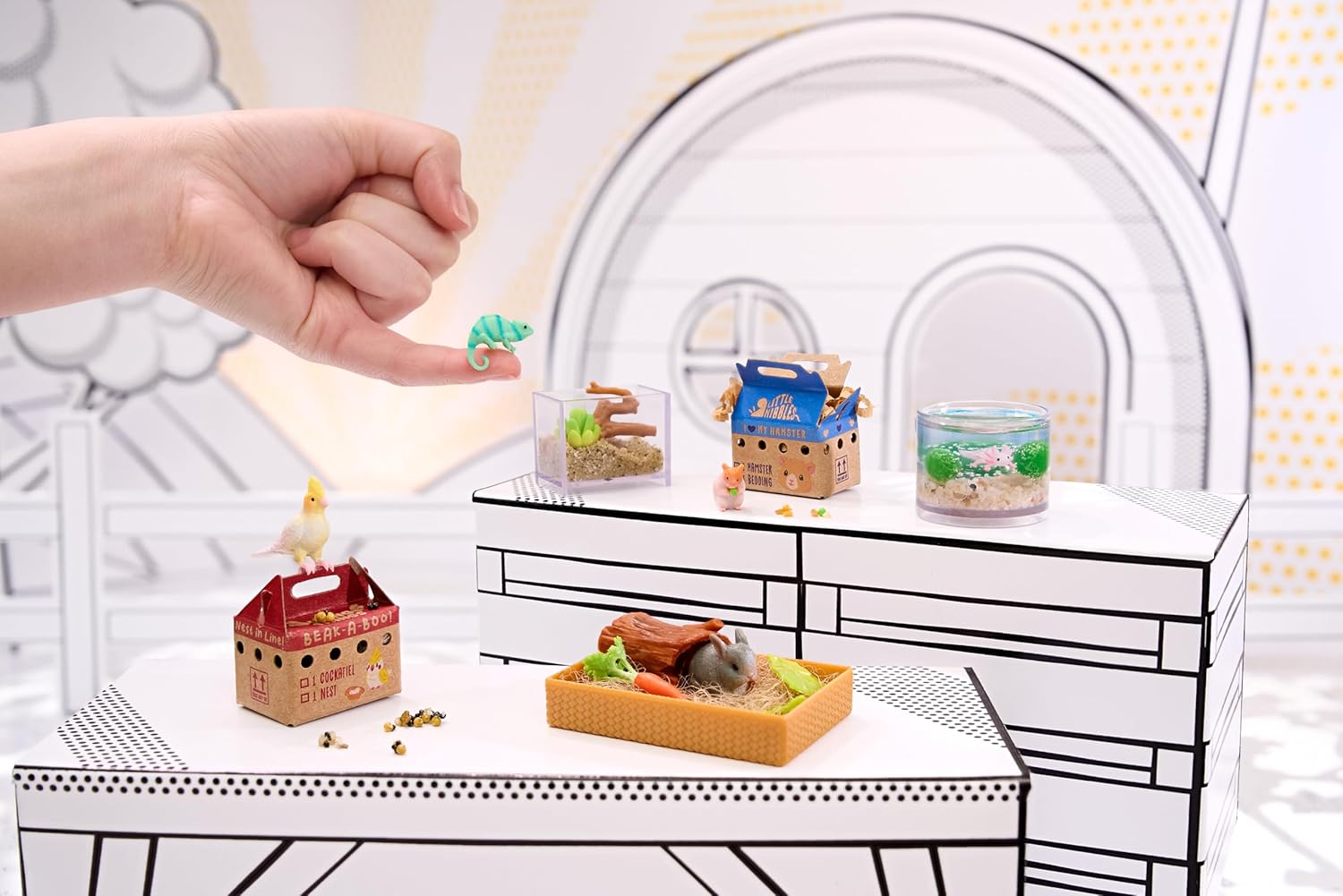 Miniverse Make It Mini Animals Yllätyspallo