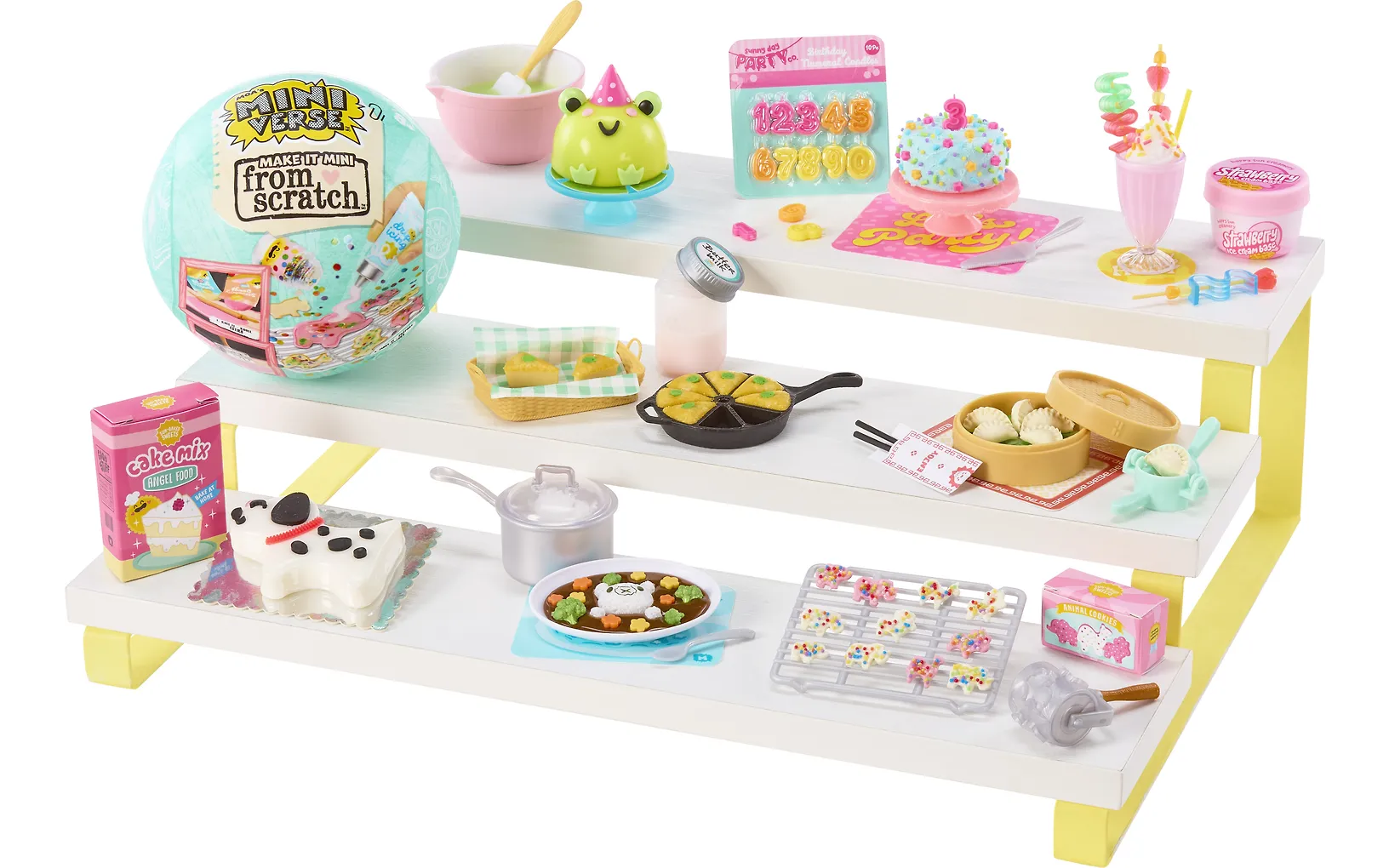 Miniverse Make It Mini Diner From Scratch Askartelu Yllätyspallo