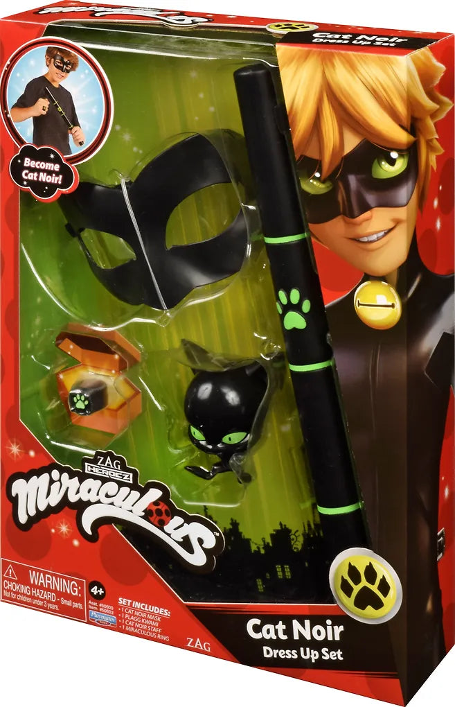 Miraculous Cat Noir Dress Up Naamiaistarvikesetti