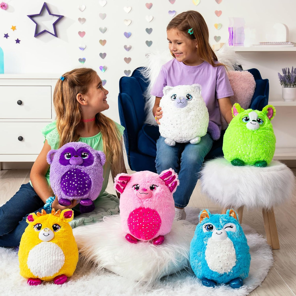 Misfittens Kittens Gemstones Series 1 Yllätys Kissapehmo Lajitelma