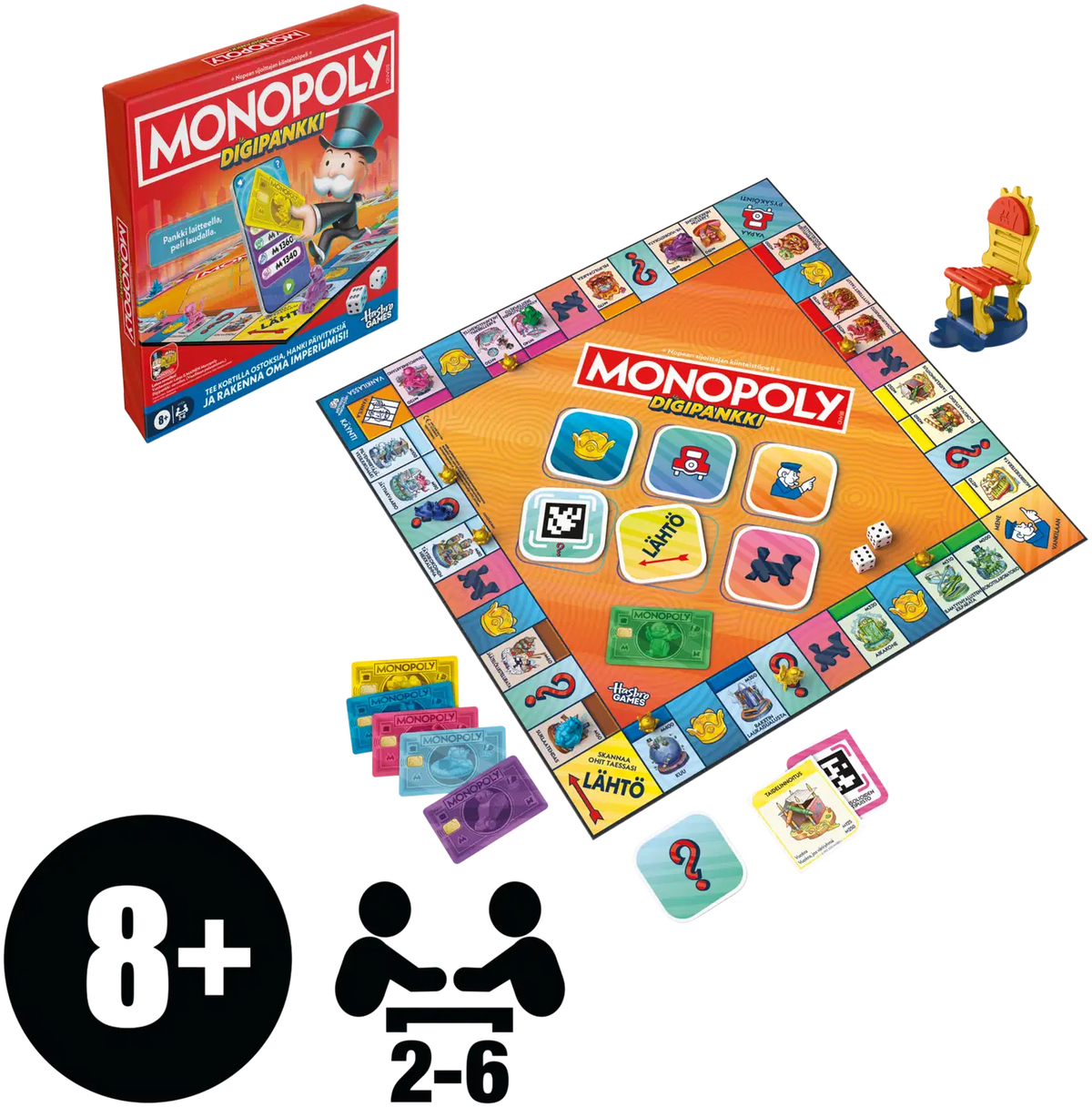 Monopoly Digipankki Lautapeli