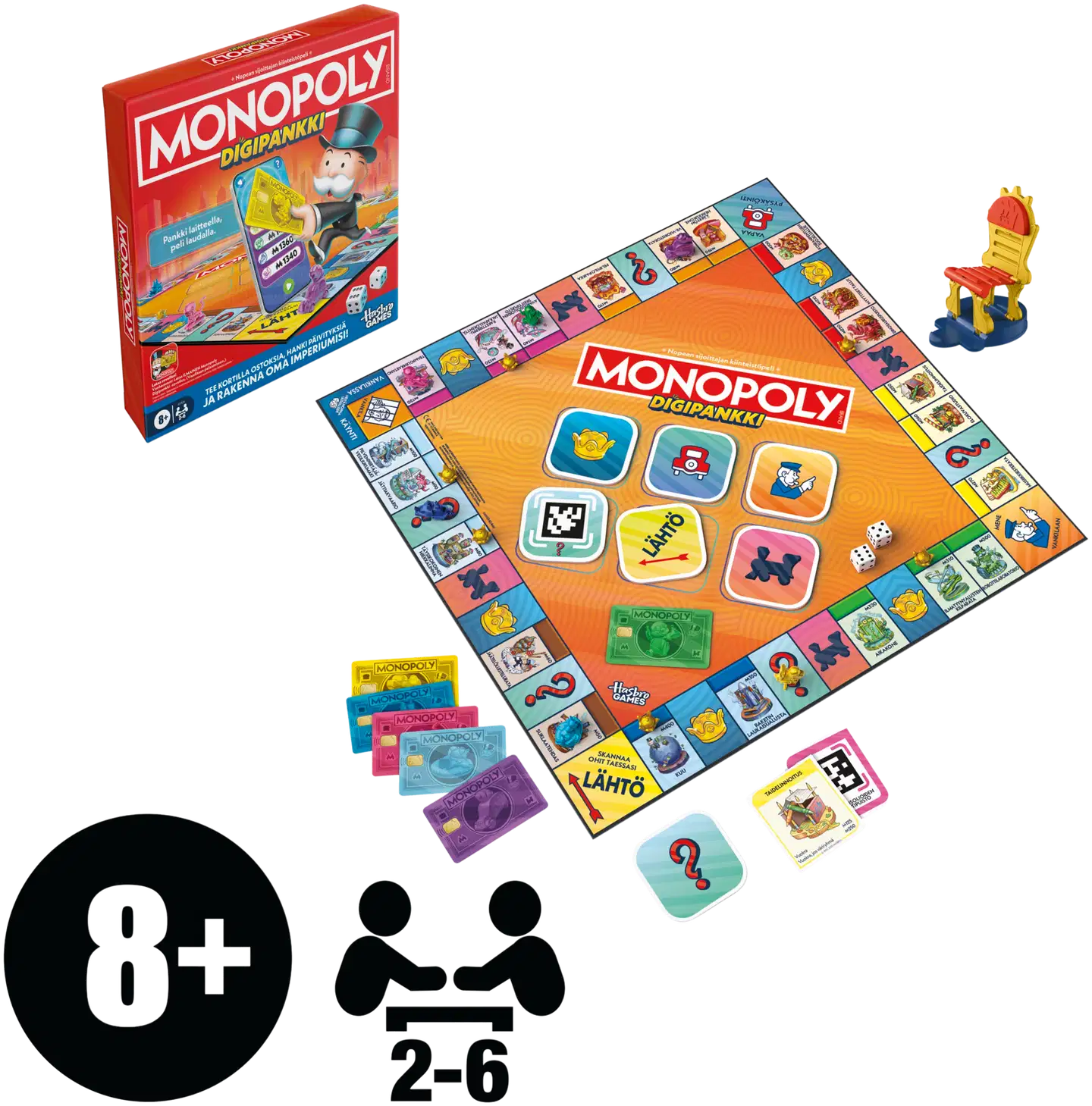 Monopoly Digipankki Lautapeli