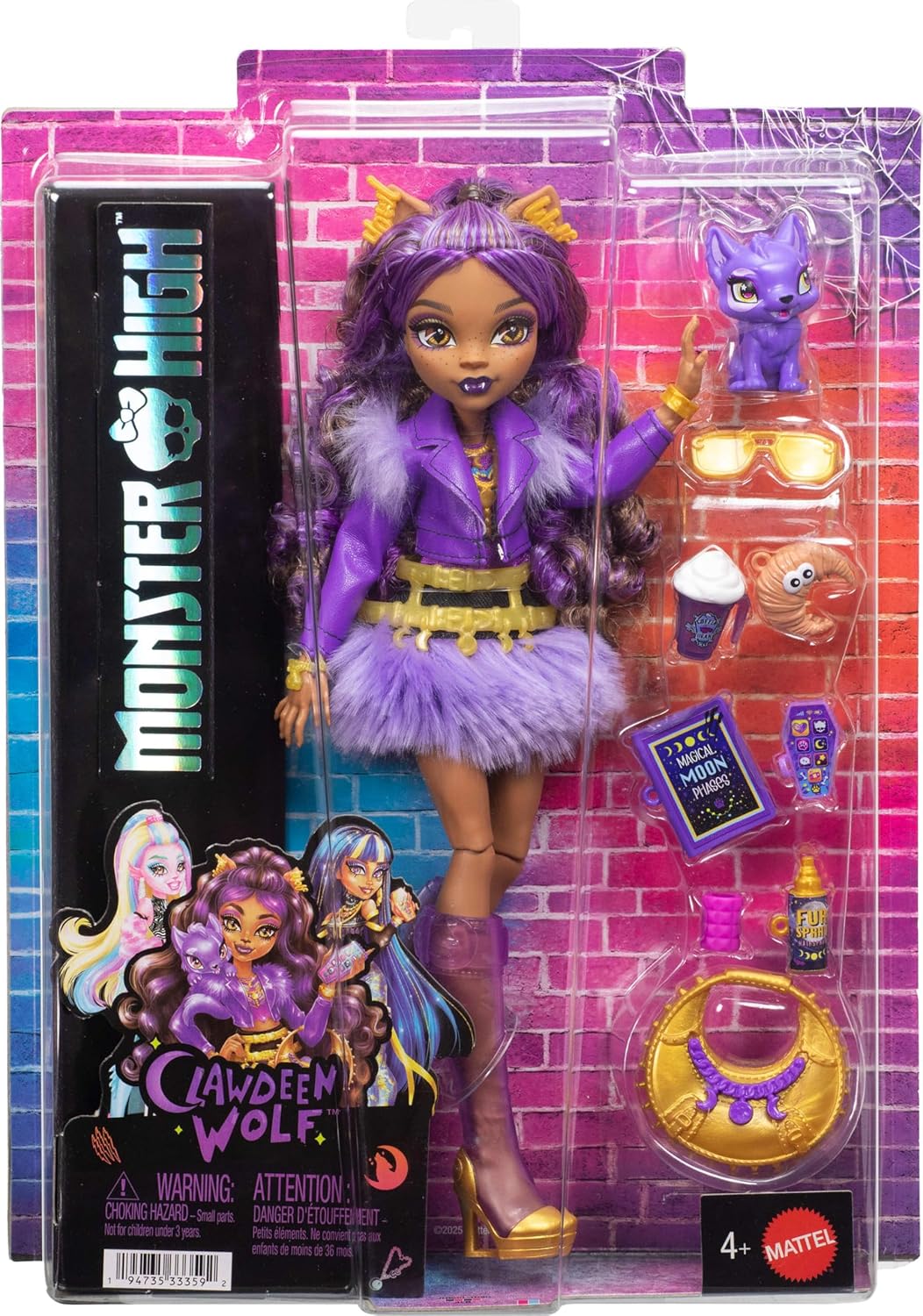 Monster High Clawdeen Wolf Muotinukke