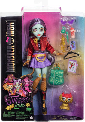 Monster High Jinafire Long ja Tarvikkeita