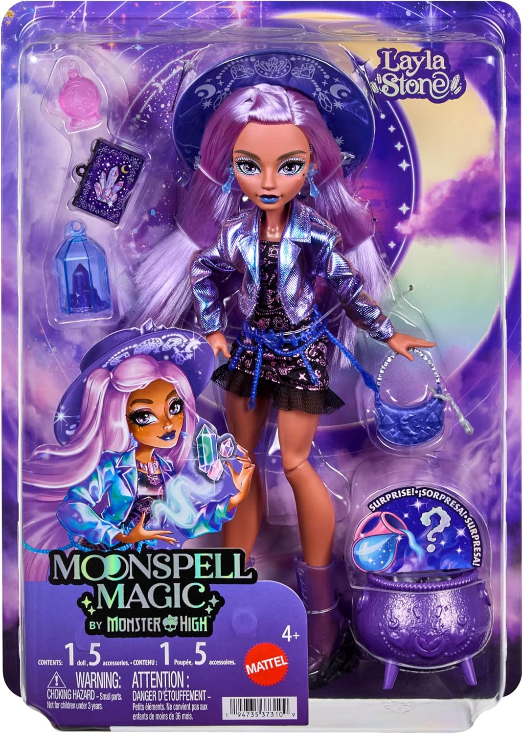 Monster High Moonspell Magic Layala Stone Nukke 