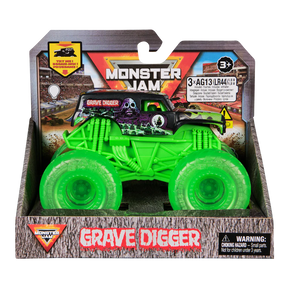 Monster Jam Light Up Wheels Grave Digger 1:43