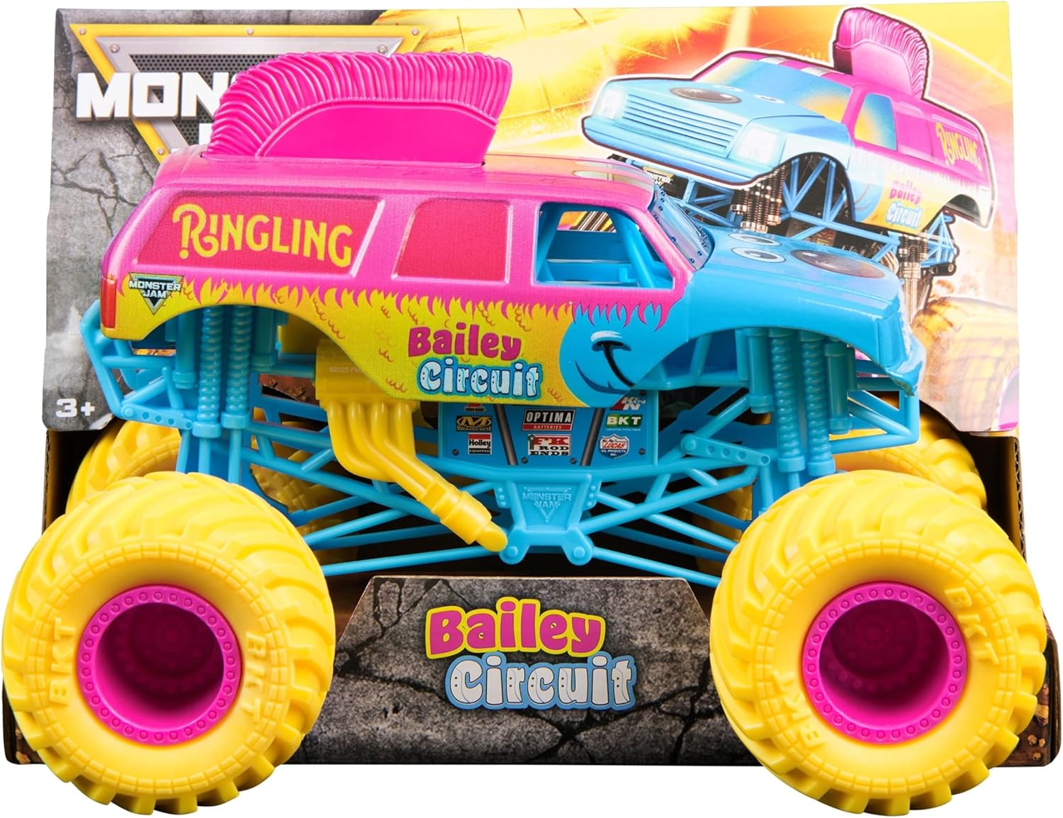 Monster Jam Monsteriauto Ringling Bailey Circuit 1:24