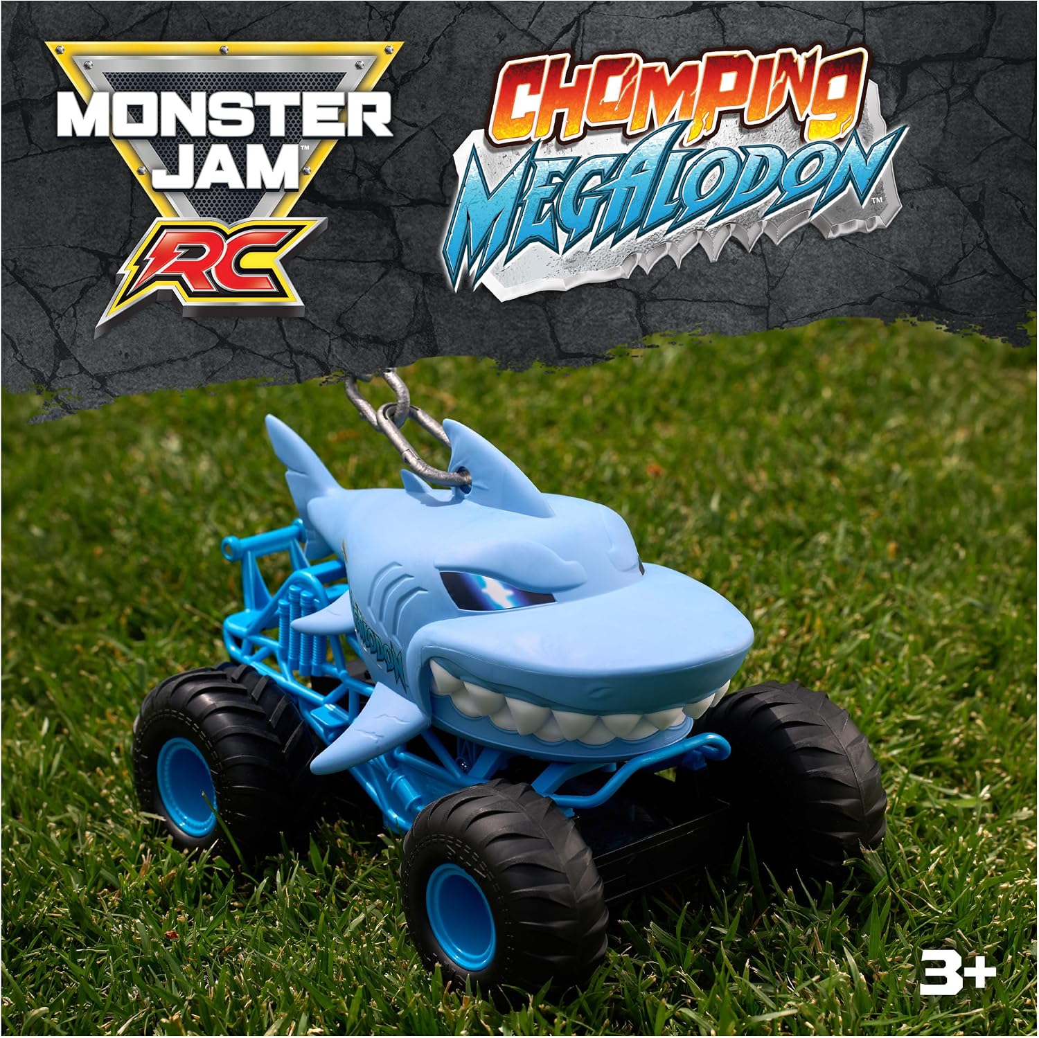 Monster Jam RC Chomping Megalodon Radio-ohjattava Auto